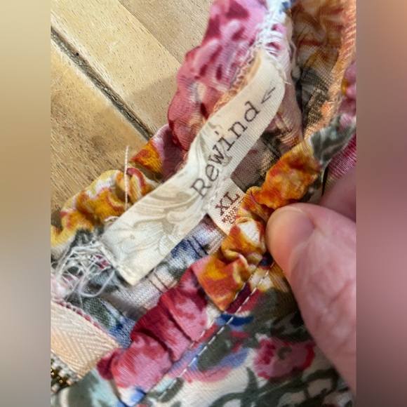 Rewind Fit and Flare Floral Dress (XL) - Picture 3 of 4